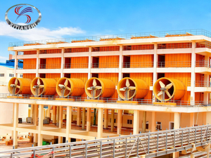 Torre de enfriamiento de tiro forzado