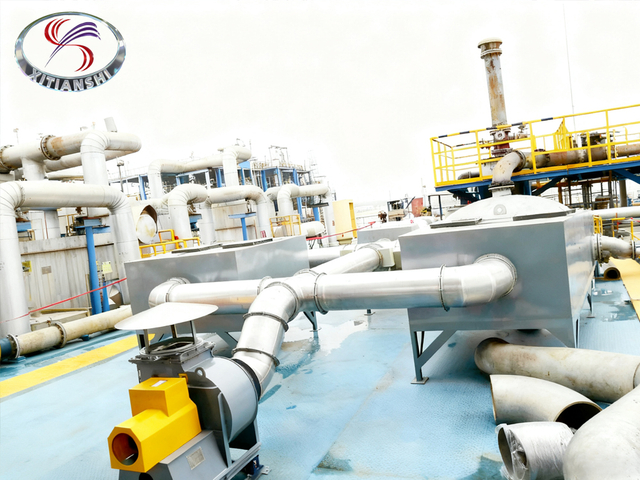 Torre de adsor&ccedil;&atilde;o de carv&atilde;o ativado para gases residuais org&acirc;nicos