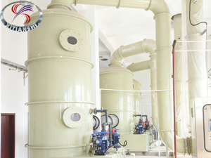 Torre de purifica&ccedil;&atilde;o de n&eacute;voa &aacute;cida de laborat&oacute;rio