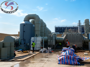 Układ oczyszczania gaz&oacute;w spalinowych