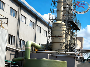 Torre depuradora de niebla &aacute;cida electrol&iacute;tica y de purificaci&oacute;n